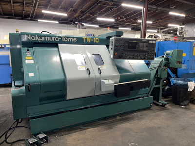 1998,NAKAMURA-TOME,TW-10,CNC Lathes,|,RELCO MACHINERY